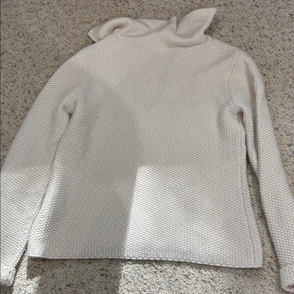AETHER Half-Zip Cashmere & Wool Sweater small - Picture 3 of 6